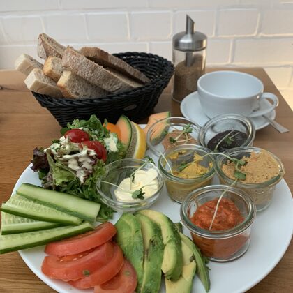 Vegetarisches Frühstück