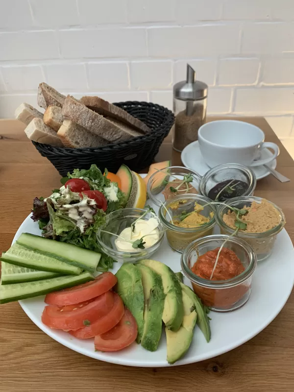 Vegetarisches Frühstück